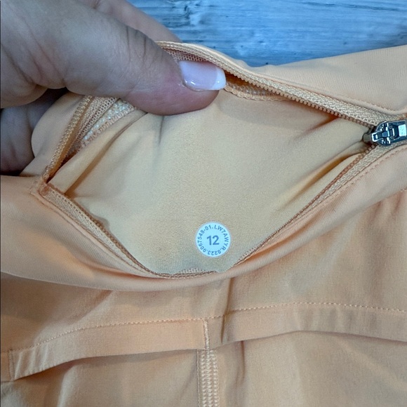 Lululemon Speed Up Low Rise Lined 2.5” Shorts Sunny Coral - Picture 6 of 6